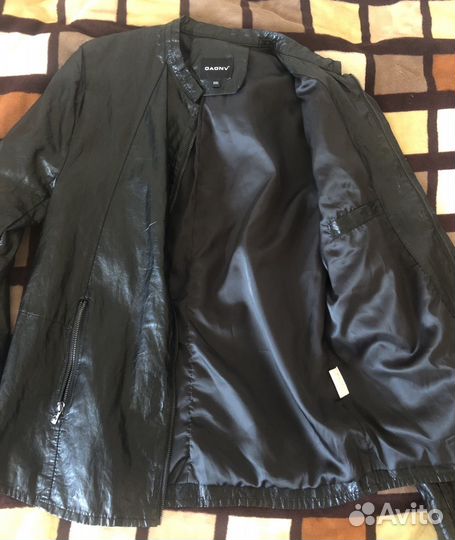 Кожаная куртка мужская