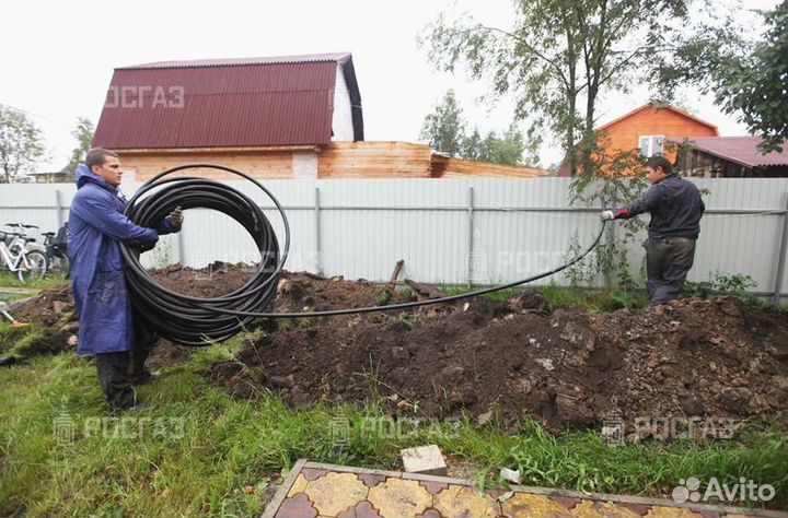 Монтаж газгольдера