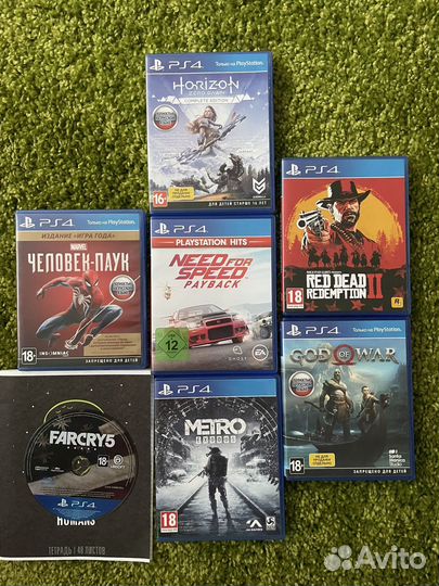 Игры для приставок ps4