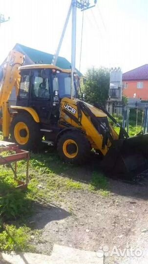 Аренда экскаватора погрузчика jcb