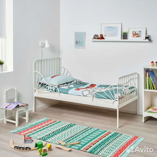 Кровать детская IKEA миннен (раздвижная)