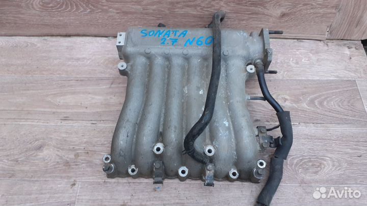 Коллектор впускной (2,7L двиг. G6BA) №60 Hyundai Sonata 4 EF 2004
