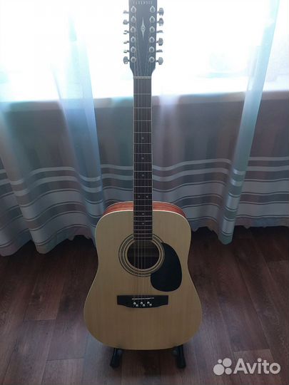 Электроакустическая 12-струнная гитара Parkwood