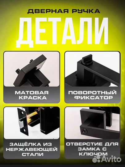 Ручка для межкомнатной двери