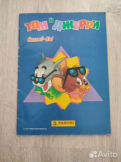 Альбом для наклеек panini Том и Джерри