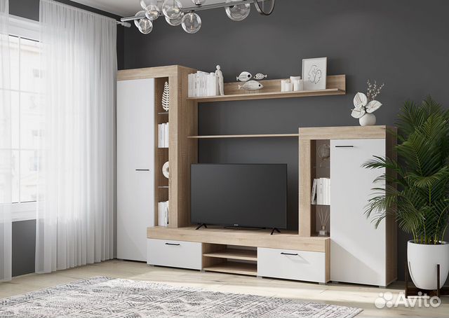 Гостиная. Стенка. Тумба под тв