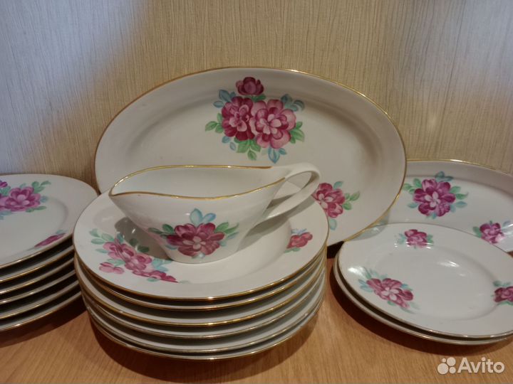 Сервиз столовый дулево СССР