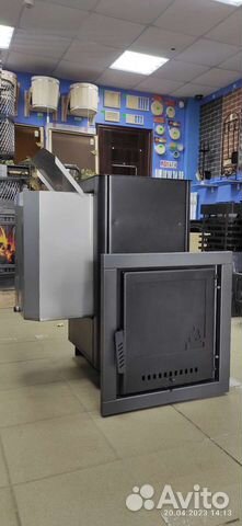 Печь для бани Варвара Паленица с левым баком