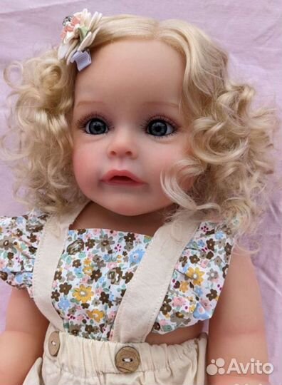 Кукла реборн 55 см(можно купать)