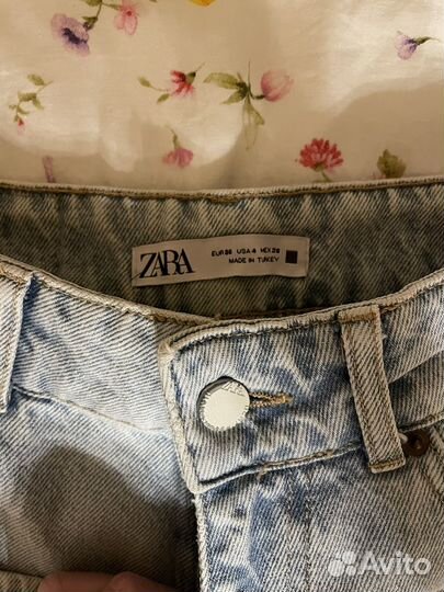 Джинсы женские zara, 36 размер