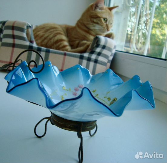 Ваза цветное стекло