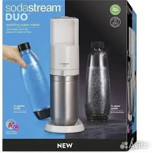 Сифон Sodastream DUO, белый