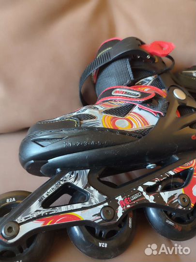 Роликовые коньки детские раздвижные
