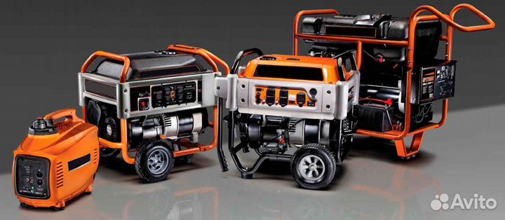 Аренда генератора бензинового