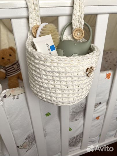 Корзинка на кроватку