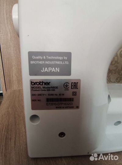 Швейная машина Brother modern 60E