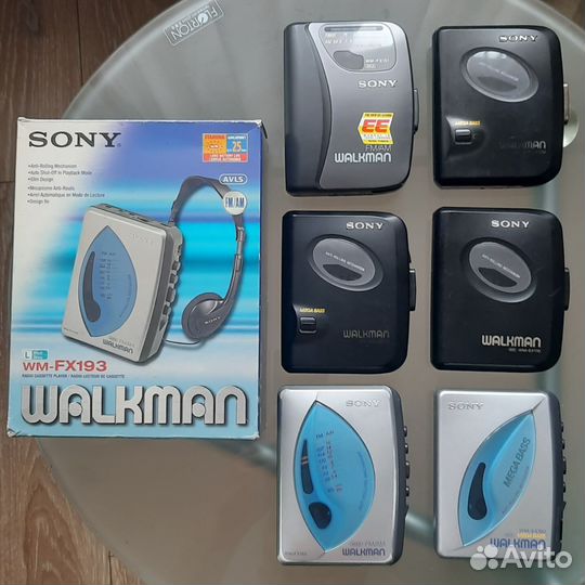 Кассетный плеер sony walkman