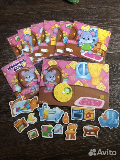 Настольная игра «Мышкин дом». Vladi Toys