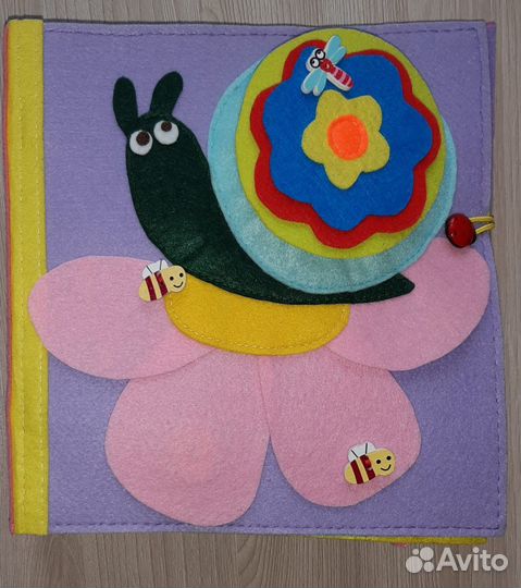 Книжка из фетра