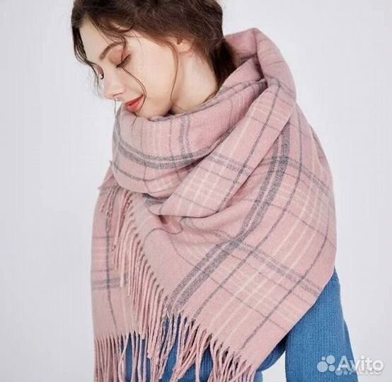Палантин кашемировый lux