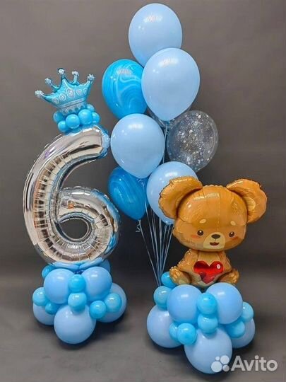Воздушные шары, гелиевые шарики с доставкой 24/7