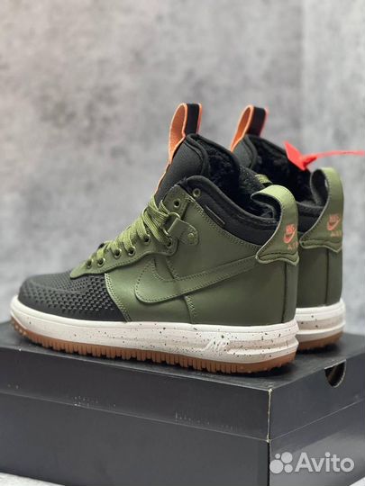 Кроссовки Nike Lunar Forse 1 Duckboot зимние (Арт.94104)