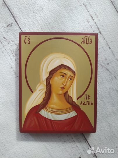 Пелагея рукописная икона