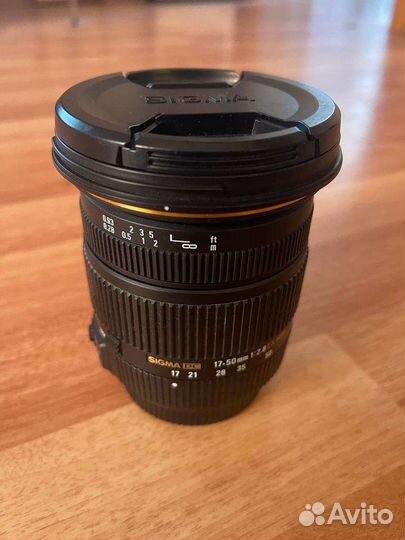 Sigma dс 17-50 f2,8 for Sony A