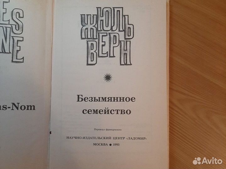 Ж.Верн, Безымянное семейство