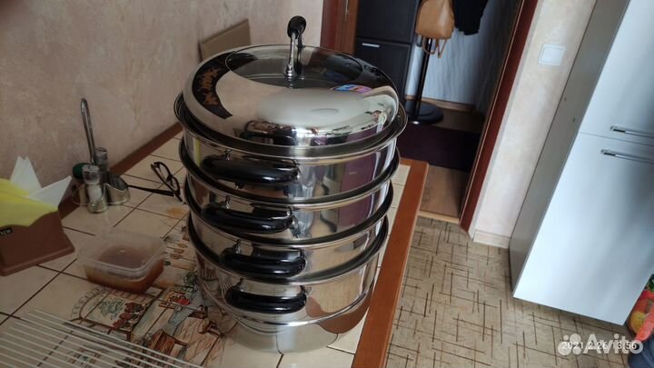 Мантоварка четырехуровневая новая