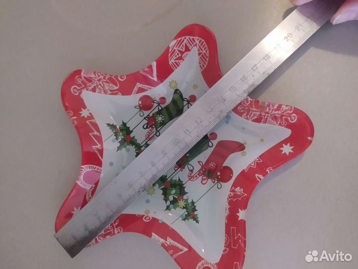 Тарелочка новогодний декор