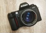 Nikon F80 Voightlander ultron 1.8/50 автофокус