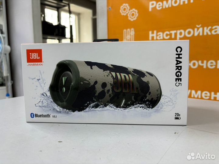 Портативная колонка JBL Charge 5