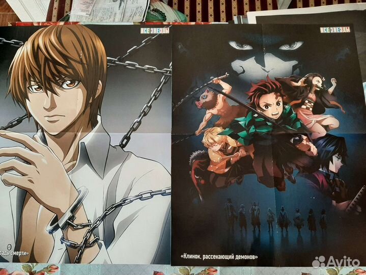 Плакаты из аниме