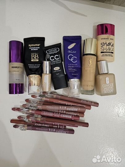 Набор косметики пакетом бу