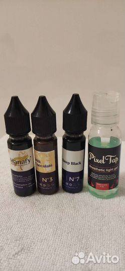 Пигменты для татуажа бровей