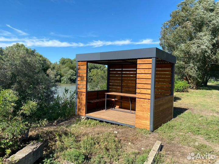 Беседка из дерева