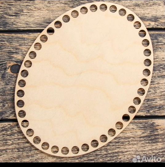 Заготовки деревянные. Овал