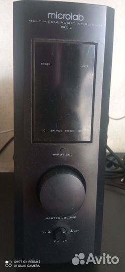 Усилитель микролаб про 2 плюс две колонки