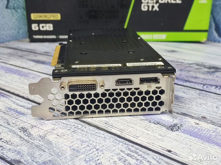 Видеокарта palit GTX 1660 super Gaming Pro