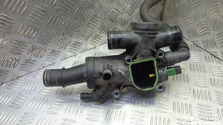 Корпус термостата дизельный Peugeot 807 2008