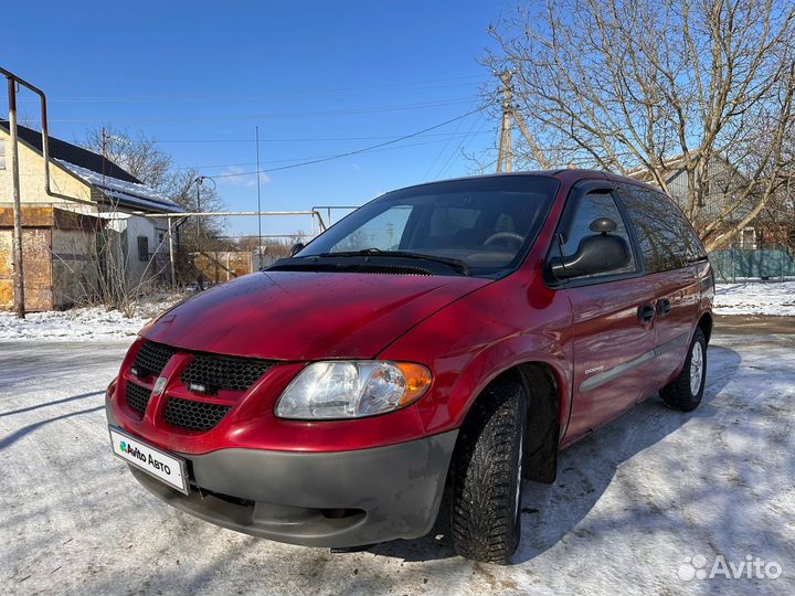 Dodge Caravan 2.4 AT, 2001, 377 000 км