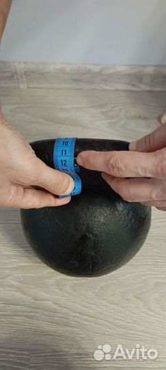 Гиря 24 кг пустотелая