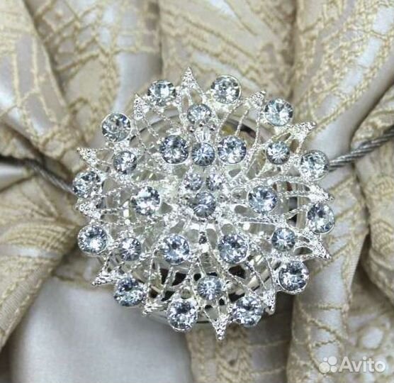 Подхват магнитный для штор Ajur MI трос 25 см B25