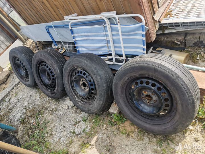 Комплект шины и диски 16x6.5 jh2 is38 205/70R16