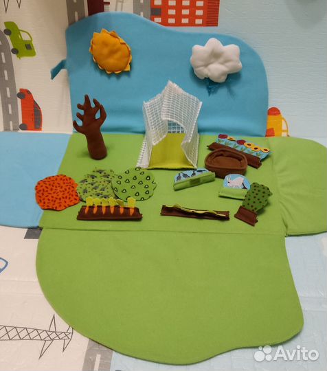 Ферма с животными, огород и корзины всë IKEA