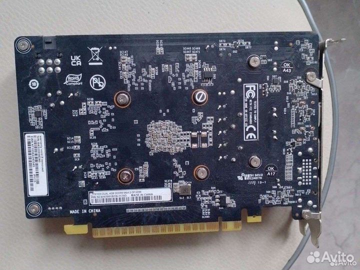 Видеокарта gtx 1630 4 gb