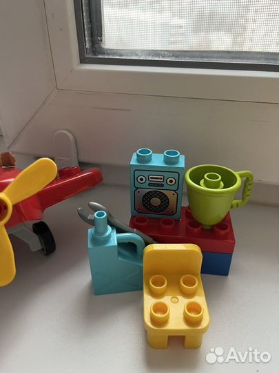 Два набора Lego duplo Аэроплан и Аэропорт