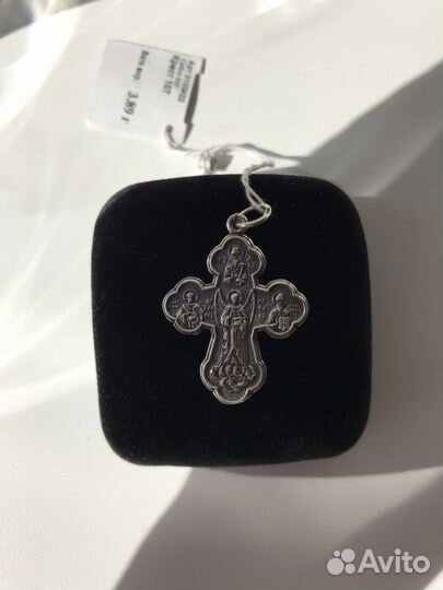 Крестик серебряный