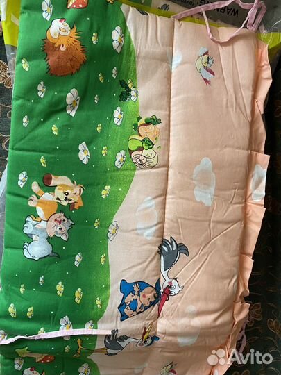 Бортики в детскую кроватку балдахин